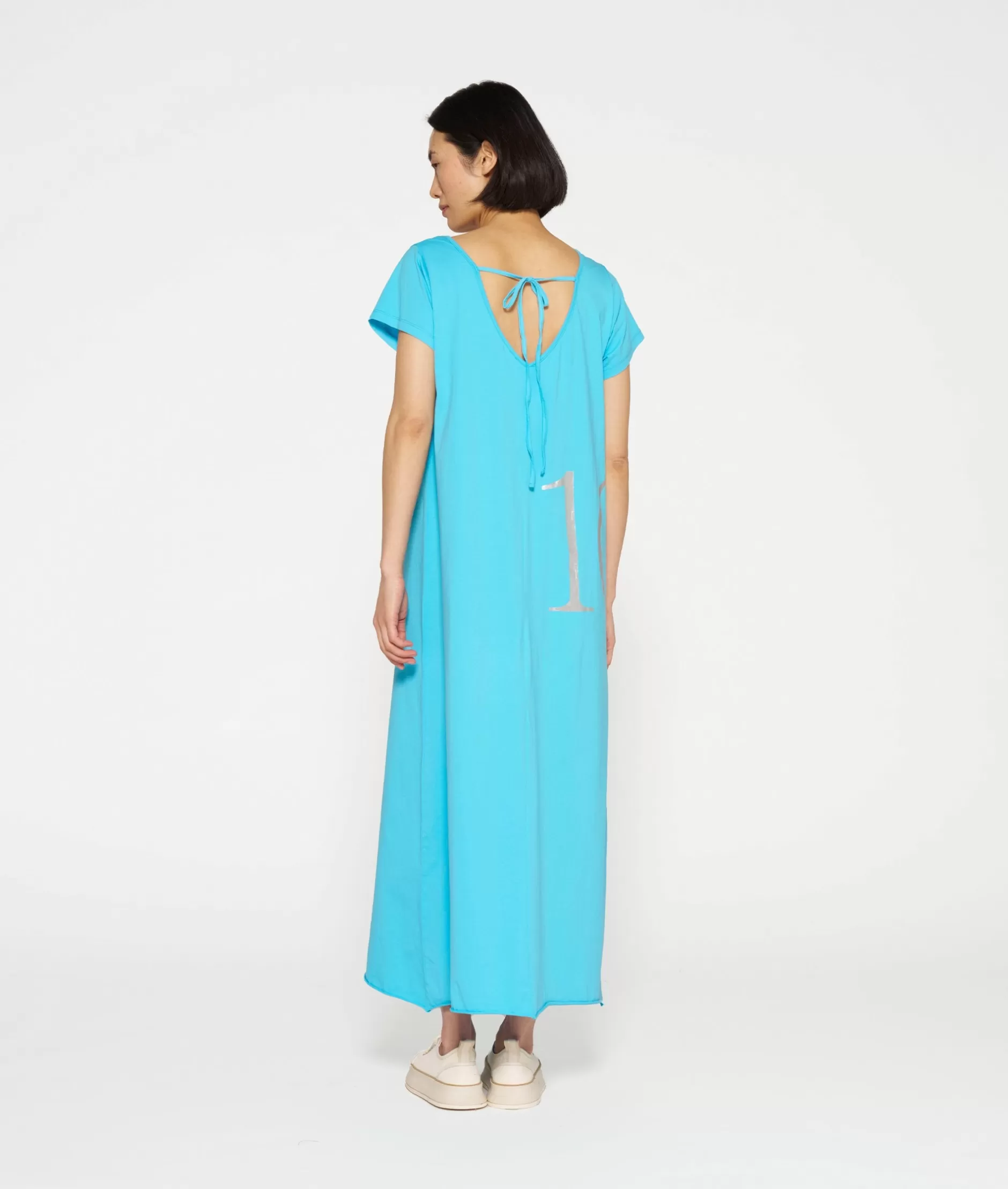 Abito estivo elegante per spiaggia, vestito lungo donna taglia 10 - collezione 10 Days