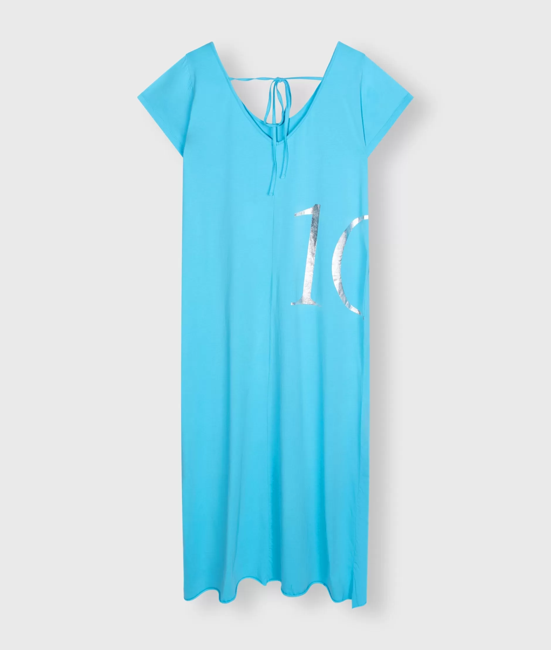 Abito estivo elegante per spiaggia, vestito lungo donna taglia 10 - collezione 10 Days