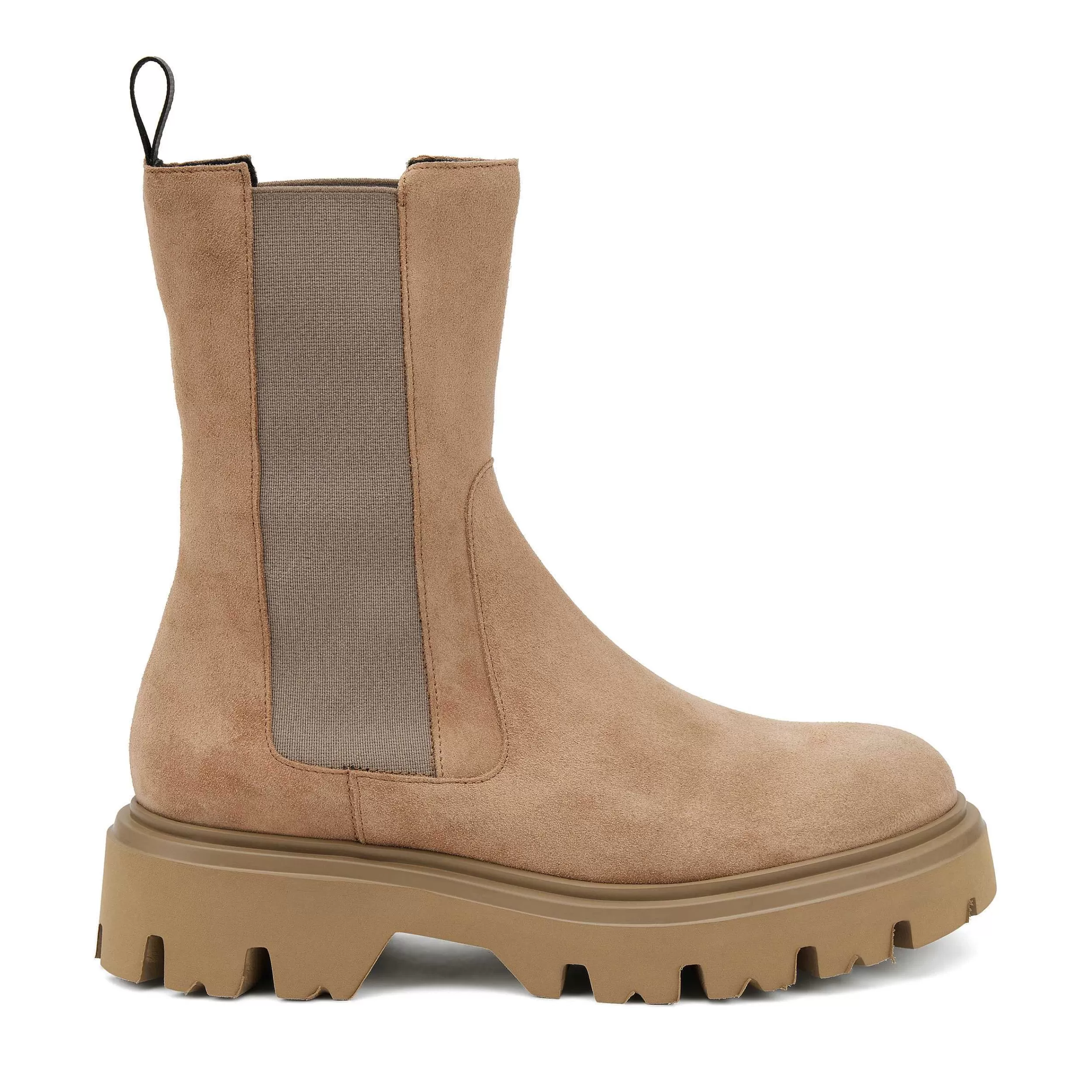 Stivaletti Donna Beatles in Velluto con Suola Battistrada - Design Classico e Confortevole per Autunno 2023