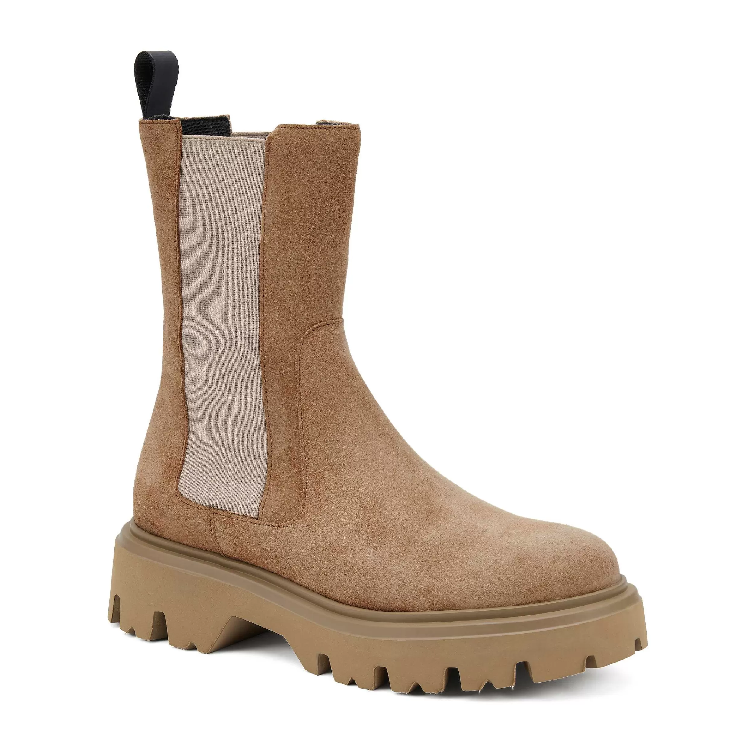 Stivaletti Donna Beatles in Velluto con Suola Battistrada - Design Classico e Confortevole per Autunno 2023