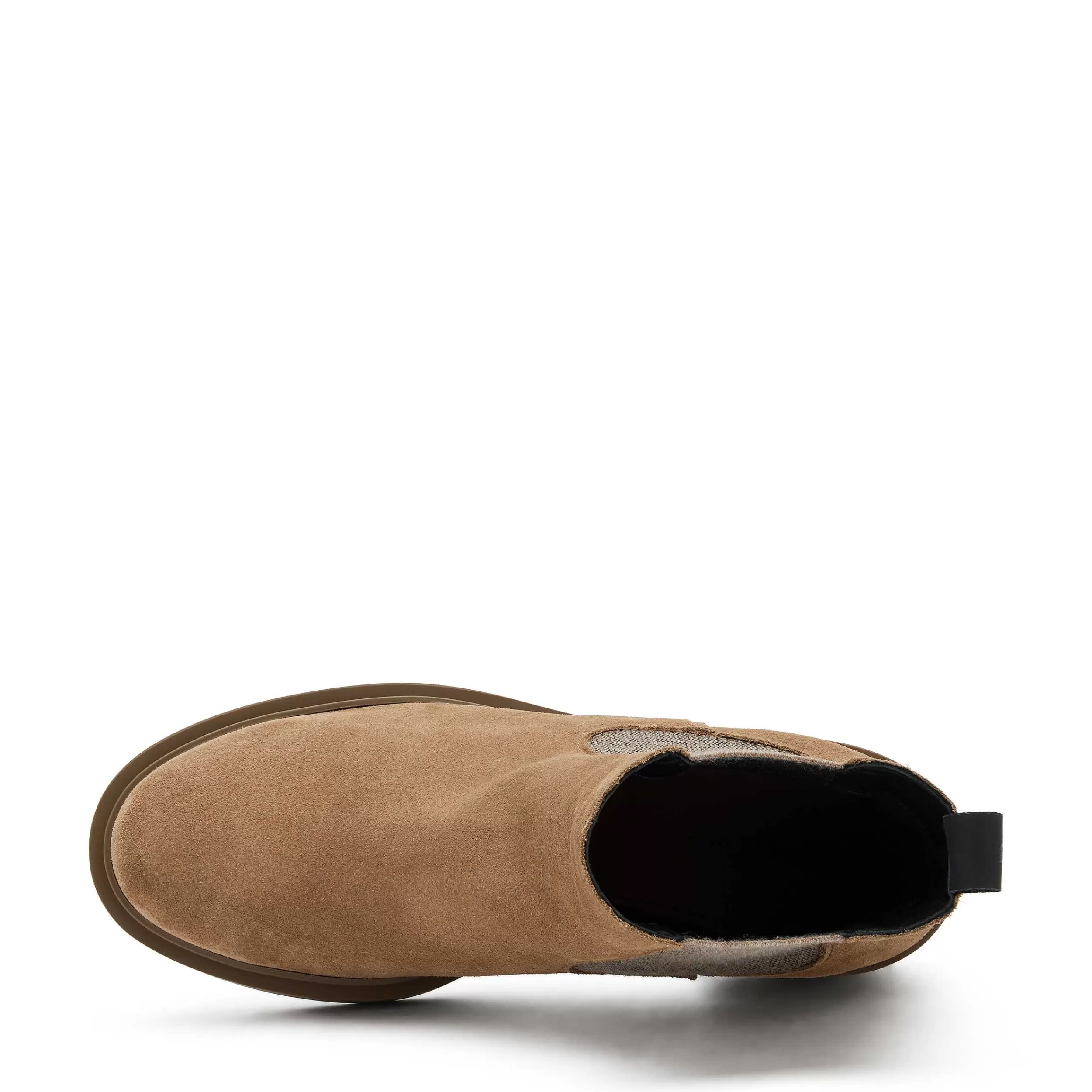 Stivaletti Beatles Donna con Tacco in Velluto - Design Accattivante a Contrasti Cromatici, Comodi ed Eleganti per Look Moderno