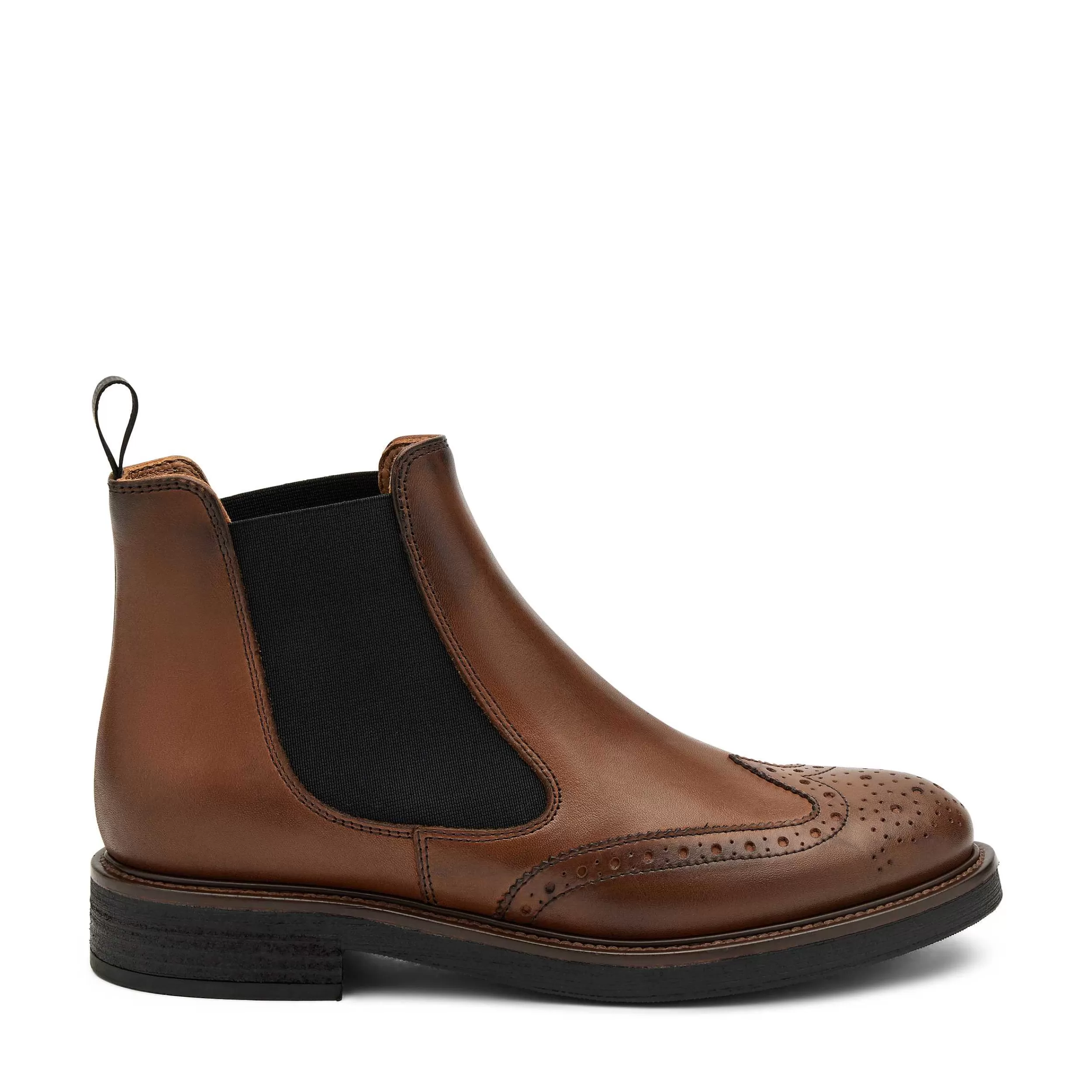 Eleganti Loafers Beatles Donna con Dettaglio Coda di Rondine in Pelle - Finitura Anticata Stile Vintage 

（：，、，，。）