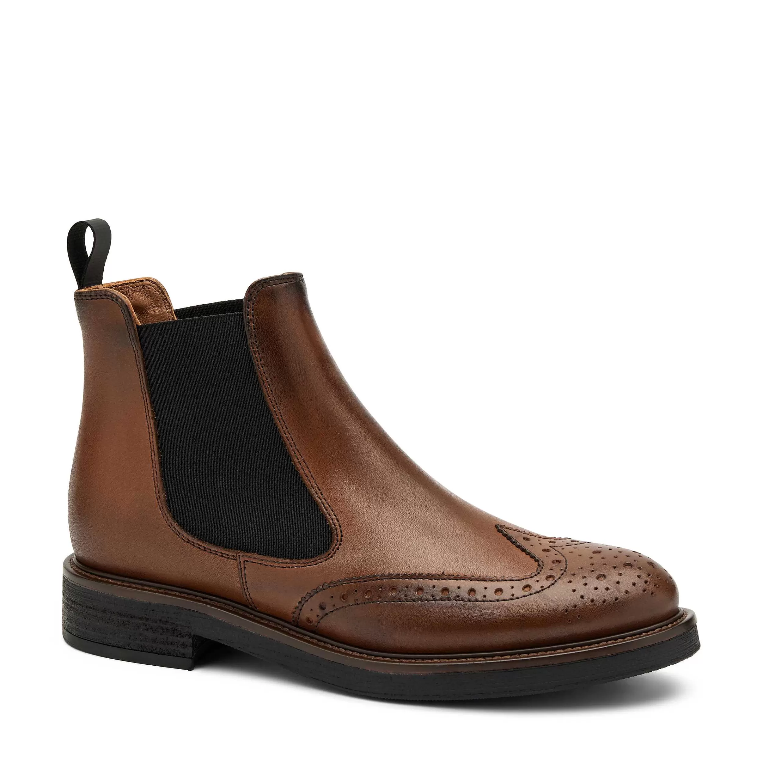 Eleganti Loafers Beatles Donna con Dettaglio Coda di Rondine in Pelle - Finitura Anticata Stile Vintage 

（：，、，，。）