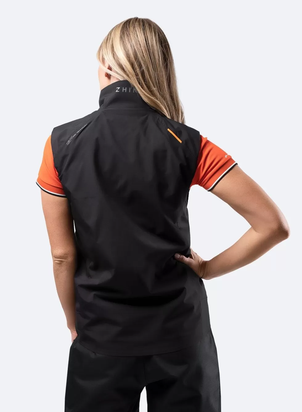 Giubbotto Impermeabile Donna Ins100 - Nero Assoluto, Leggero e Termico
