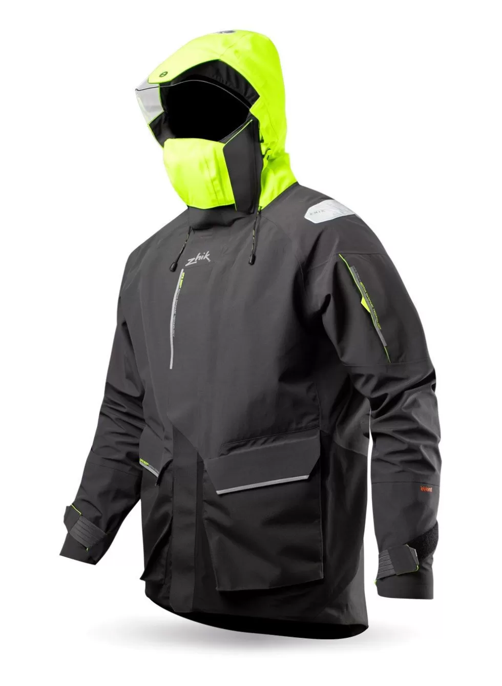 Giubbotto OF800 Nero Donna - Impermeabile Antivento per Attività Outdoor, Design Ergonomico e Stile Urbano