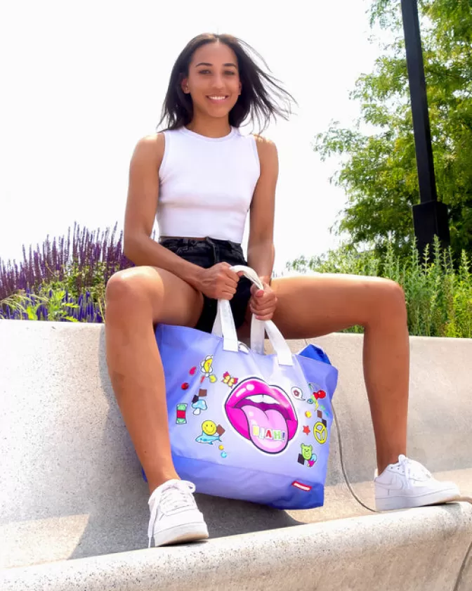 Sprayground Impermeabile! Borre Sportive Multifunzionali per Spiaggia e Palestra - Design Urbano con Tasche Resistenti
