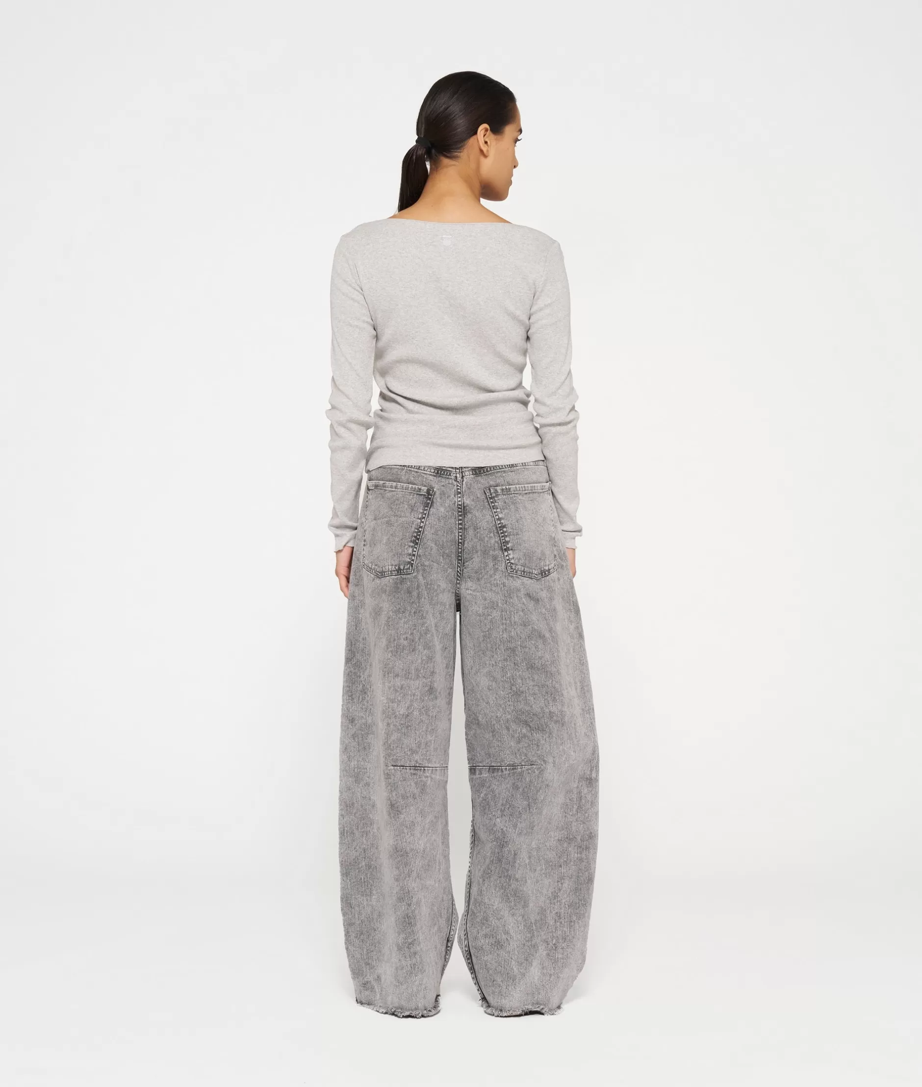 10 Days | Maglia Termica Donna con Scollatura a Barchetta - Essential Autunnale in Cotone Biologico, Comfort e Stile Senza Tempo per Tutto il Giorno