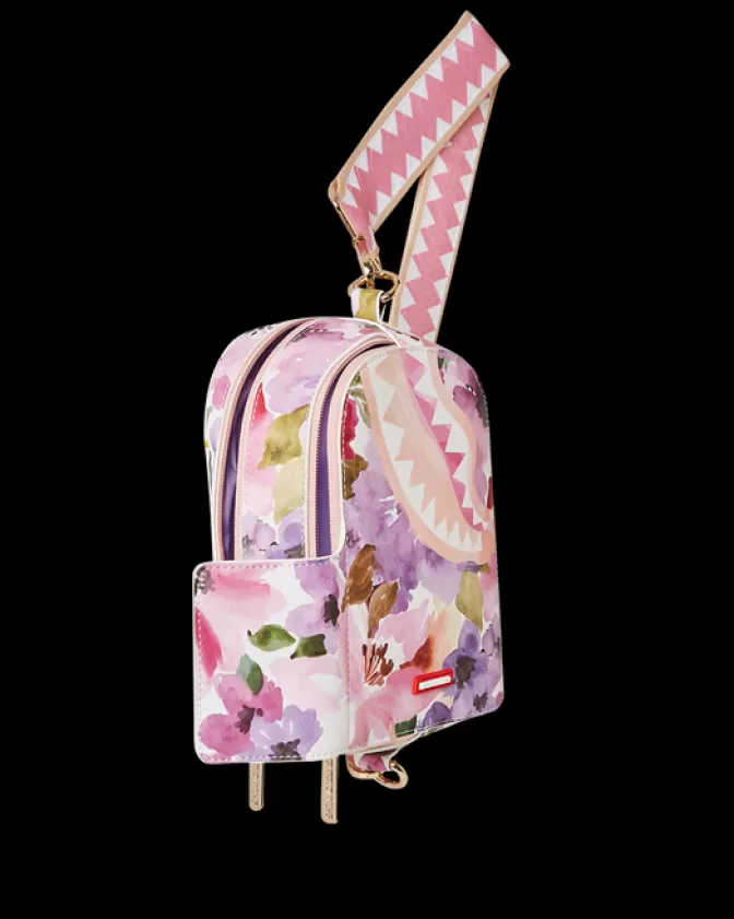 Zaino a tracolla crossbody Sprayground - Design giungla botanica per stile urbano e avventure quotidiane. Collezione Essential con tasche multifunzionali.