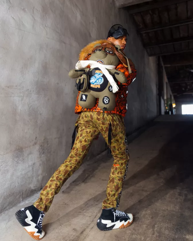 Zaini Sprayground Edizione Speciale - Orsetti Iconici con Design Aviatore Fearless e Stile MoneyBear, Ispirati a Call of Duty