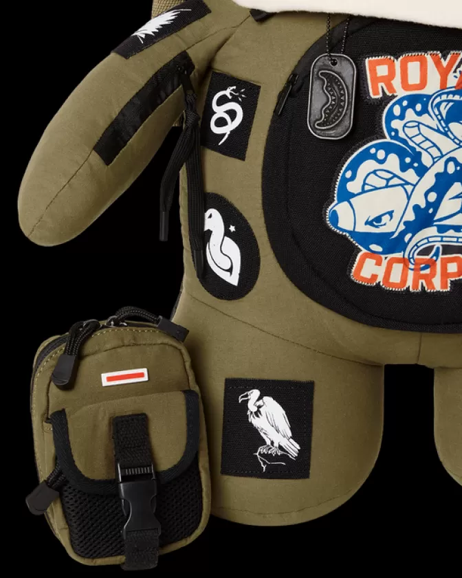 Zaini Sprayground Edizione Speciale - Orsetti Iconici con Design Aviatore Fearless e Stile MoneyBear, Ispirati a Call of Duty