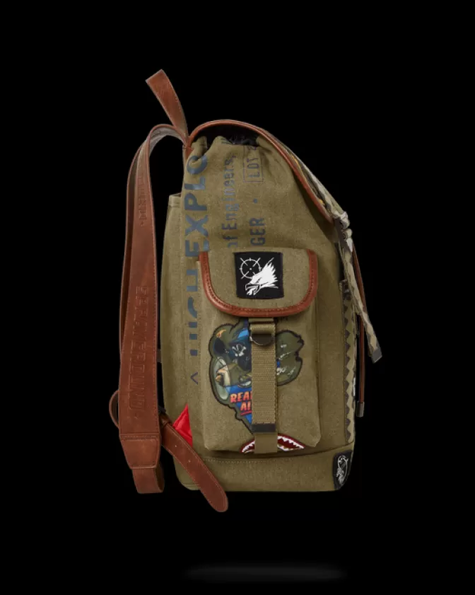 Zaino Limited Edition Sprayground Monte Carlo - Design El Diablo ispirato a Call of Duty con scomparti multifunzionali e dettagli premium