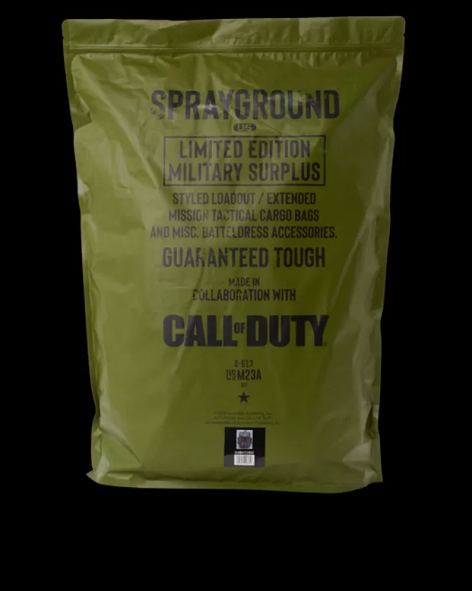Zaino Limited Edition Sprayground Monte Carlo - Design El Diablo ispirato a Call of Duty con scomparti multifunzionali e dettagli premium