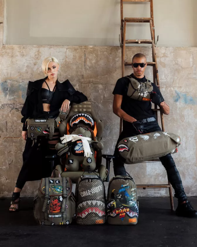 Sprayground Poltrona Gaming 'Call of Duty' - Design Ergonomico per Sessioni Intense con Massima Stabilità