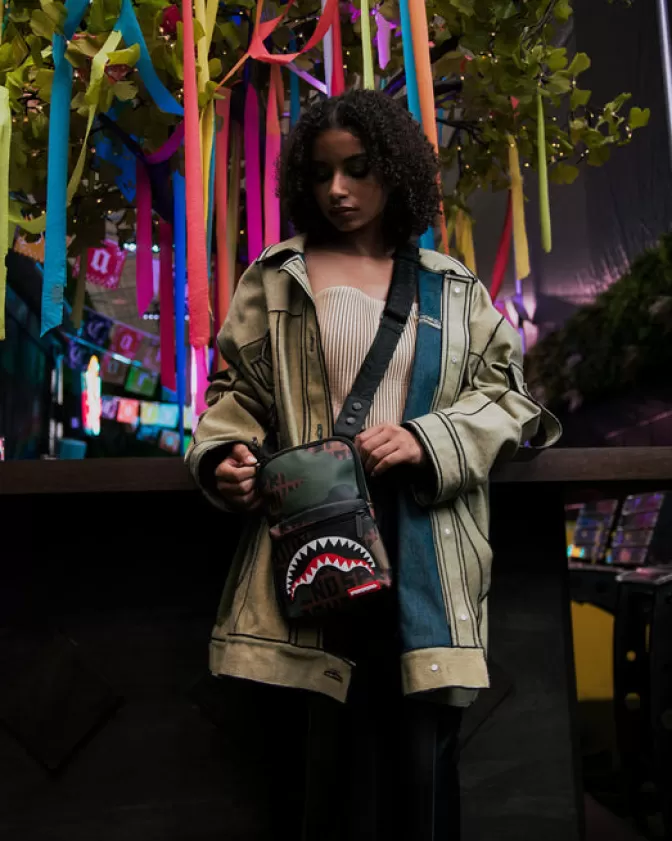 Borse a tracolla Sprayground - Nuovo design mimetico Infiniti per uno stile urban dinamico