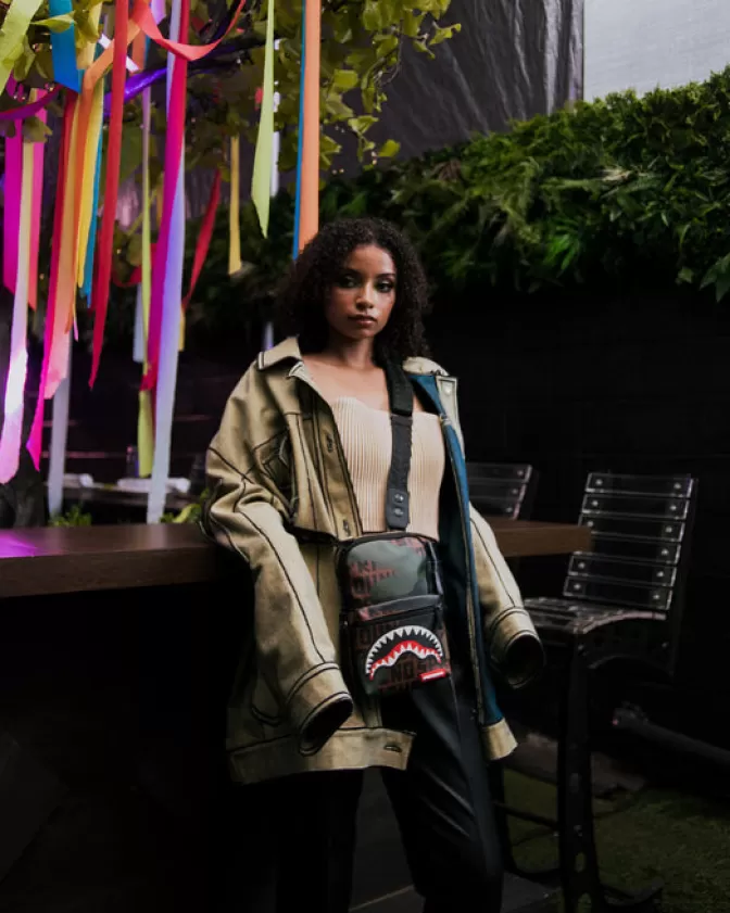 Borse a tracolla Sprayground - Nuovo design mimetico Infiniti per uno stile urban dinamico