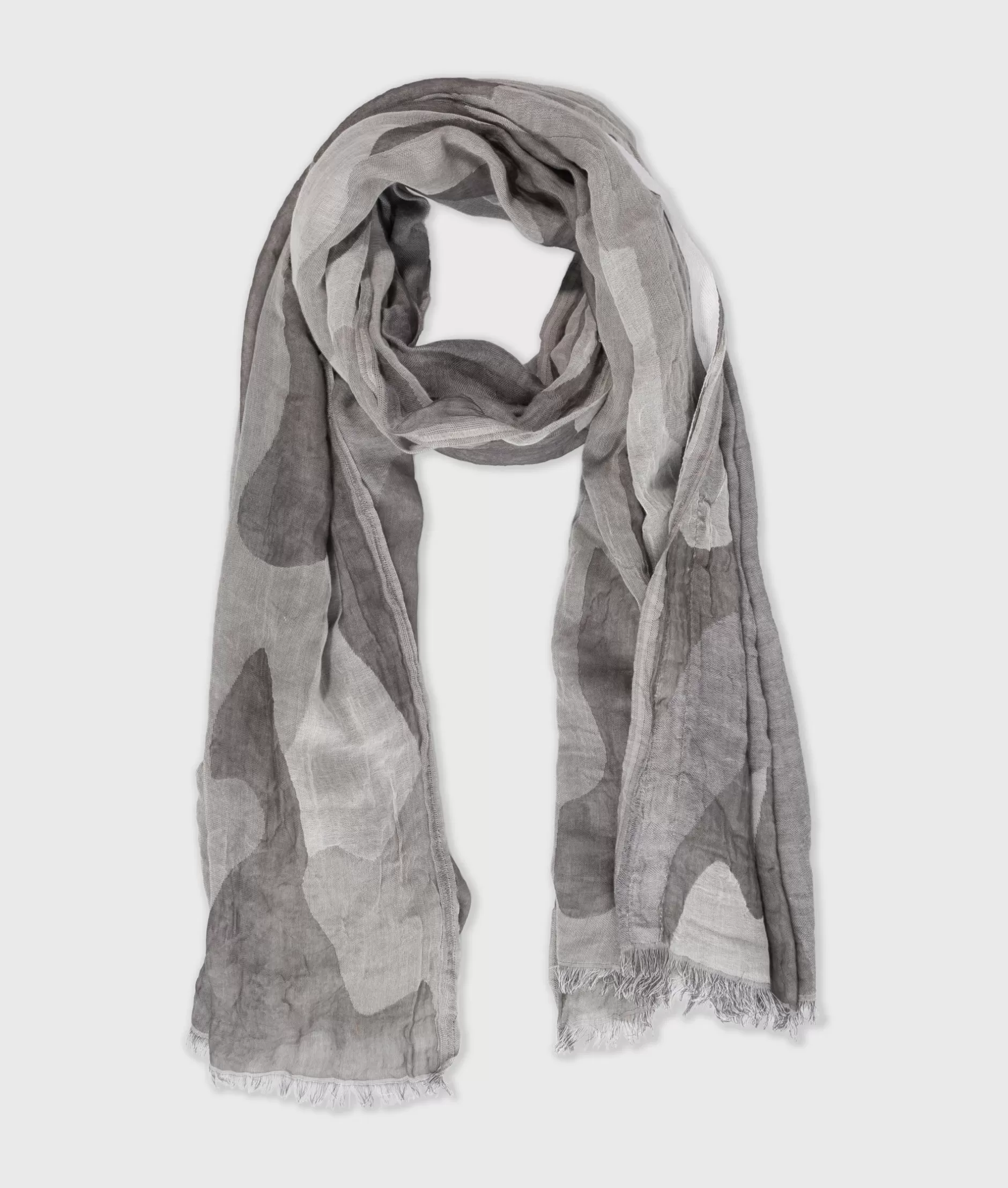 Sciarpa Mimetico Donna - Stile Urbano con Motivo Camouflage, Tessuto Morbido per Autunno/Inverno 10 Days Collection