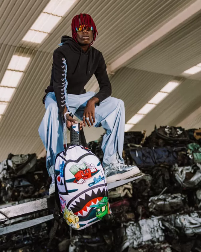 Sprayground Zaino Streetwear - Prova a Prendermi se Ci Riesci