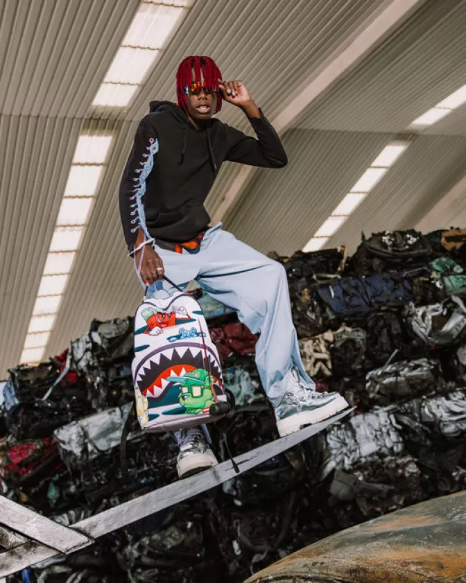 Sprayground Zaino Streetwear - Prova a Prendermi se Ci Riesci