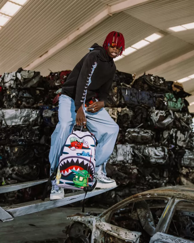Sprayground Zaino Streetwear - Prova a Prendermi se Ci Riesci