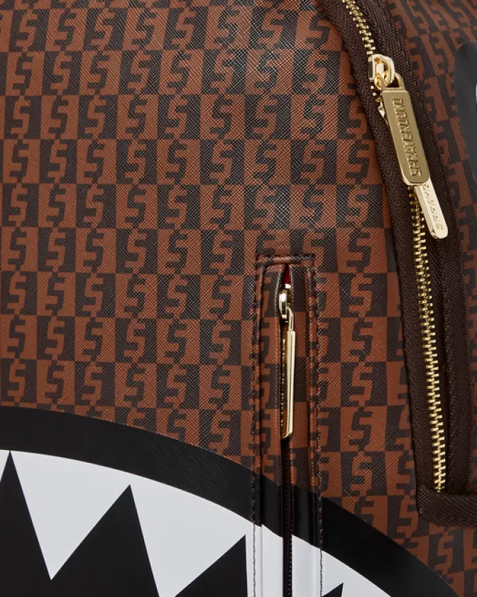 Zaino Sprayground Cashin Checks - Design Unico, Modello DLXV per Stile Streetwear Imperdibile