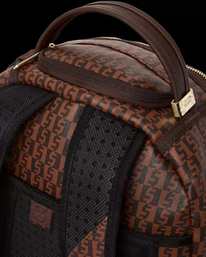 Zaino Sprayground Cashin Checks - Design Unico, Modello DLXV per Stile Streetwear Imperdibile