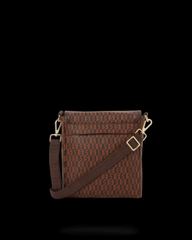 Sprayground - Borse Moderne a Tracolla con Stampa Cashin Checks - Crossbody Compatti per Stile Quotidiano