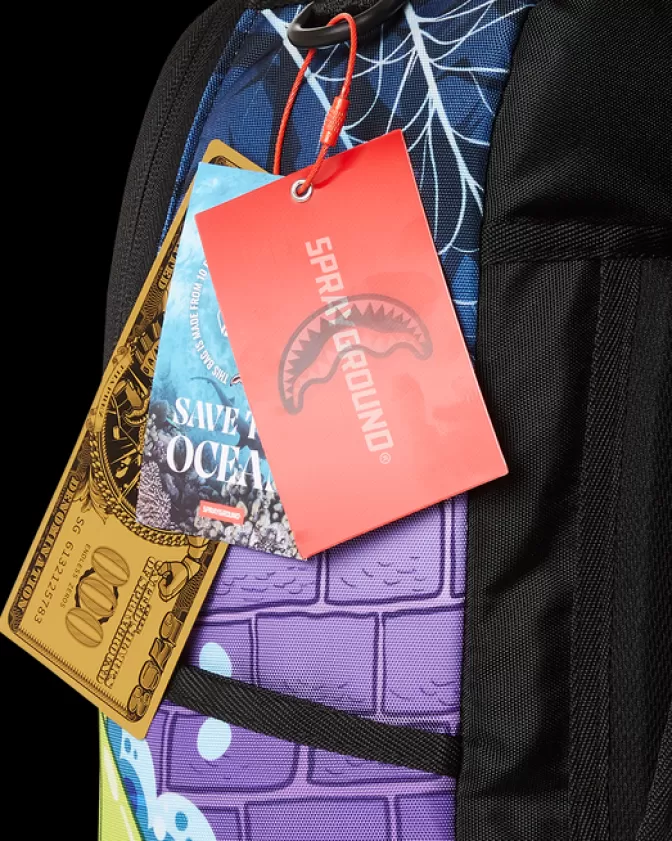 Sprayground Zaino Casper - Graffiti Notturni con Design Streetwear Unisex