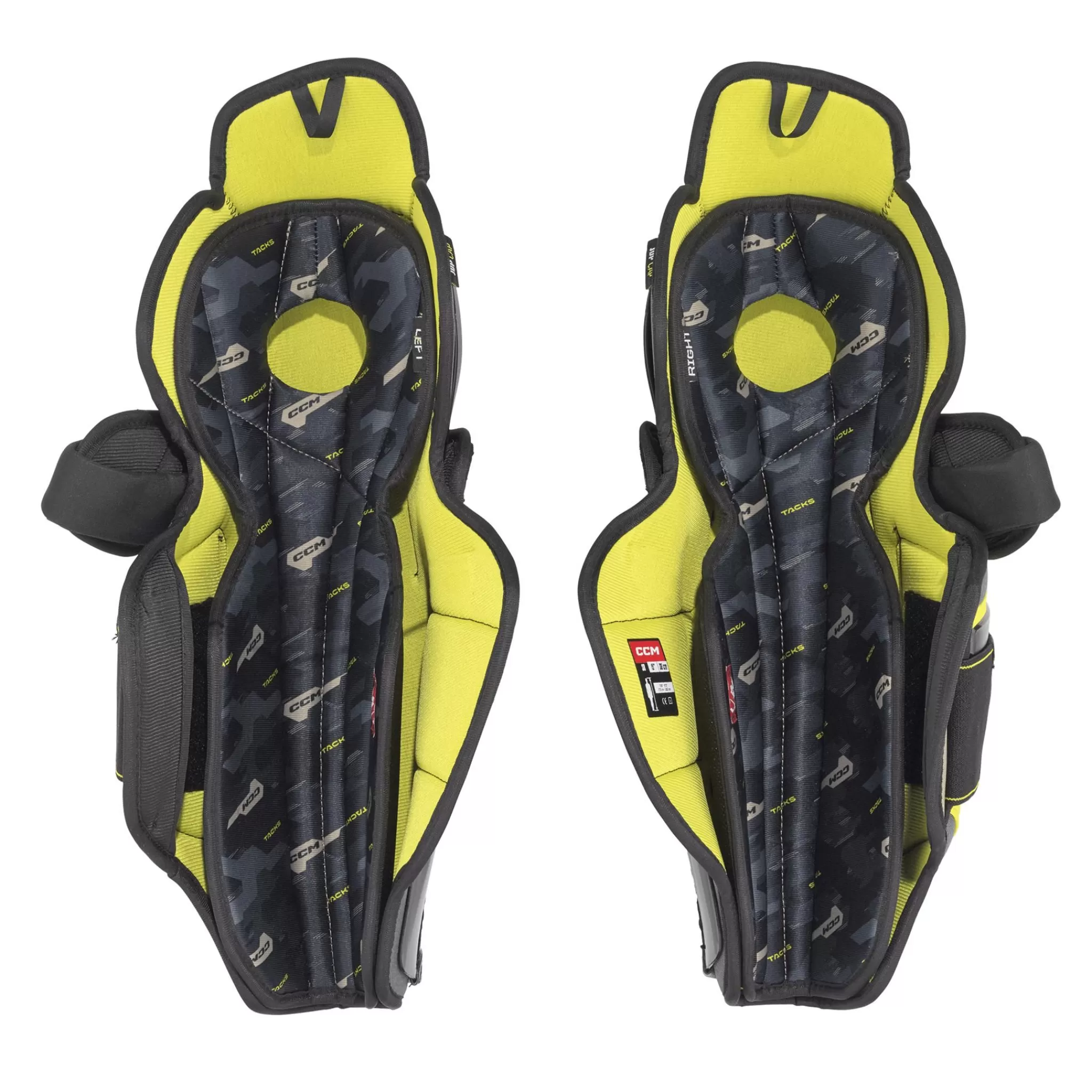 Parastinchi CCM Tacks AS-580 Senior per Hockey su Ghiaccio - Protezioni Tibiali Leggskinn con Prezzi Competitivi
