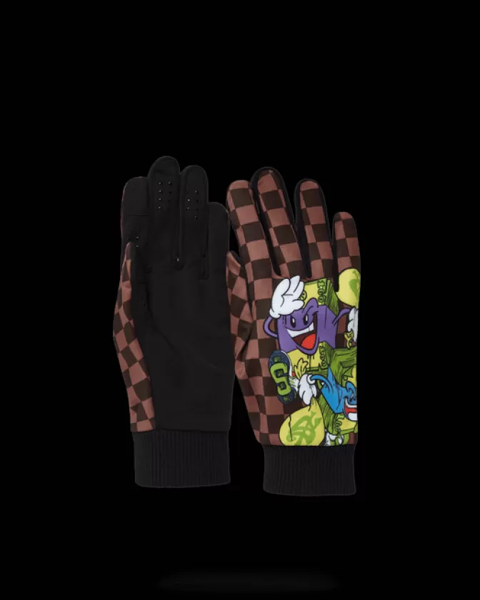 Guanti Sprayground Collection - Termici Ultraresistenti per Temperature Polari, Edizione Speciale Chase Bank