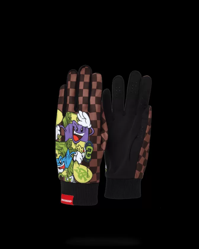 Guanti Sprayground Collection - Termici Ultraresistenti per Temperature Polari, Edizione Speciale Chase Bank