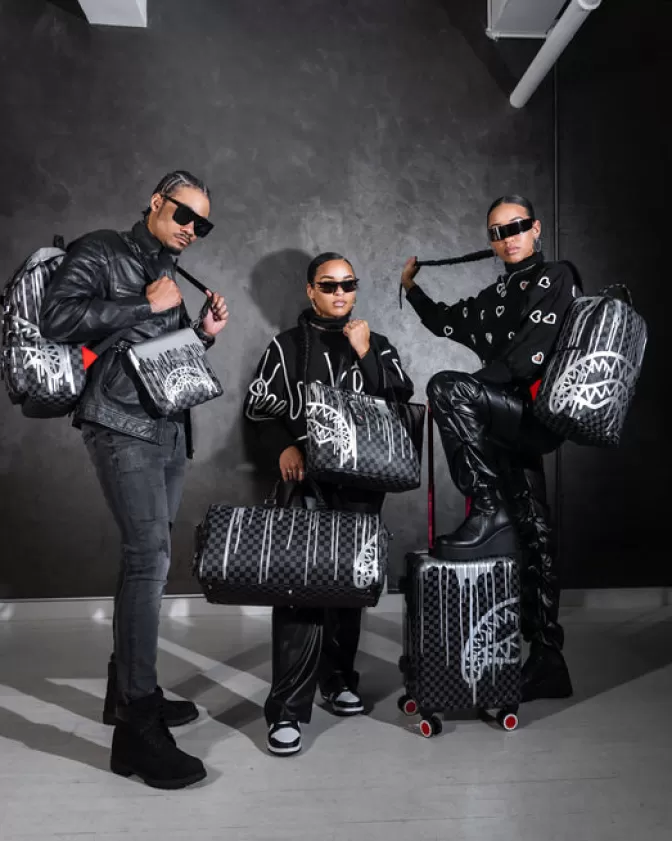 Sprayground | Château Ghost - Tracolla Grande Elegante con Design Unico e Capienza Generosa