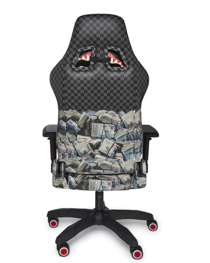 Sprayground Poltrona Gaming Check Money - Edizione Limitata con Design Unico (Rarità Assoluta)