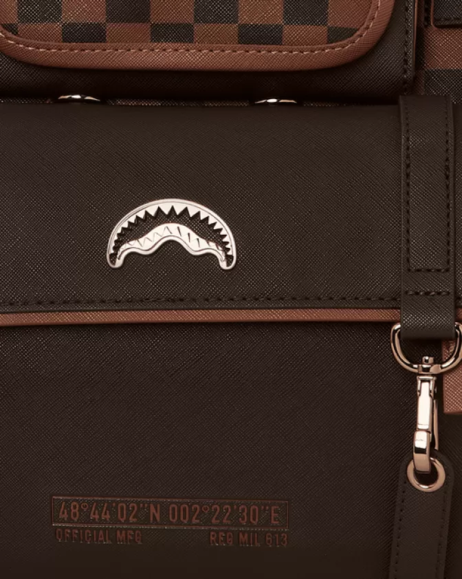 Borsa Tote Scacco Matto Reale - Design Elegante Sprayground | Moda Urbana con Stilizzata Scacchiera Regale