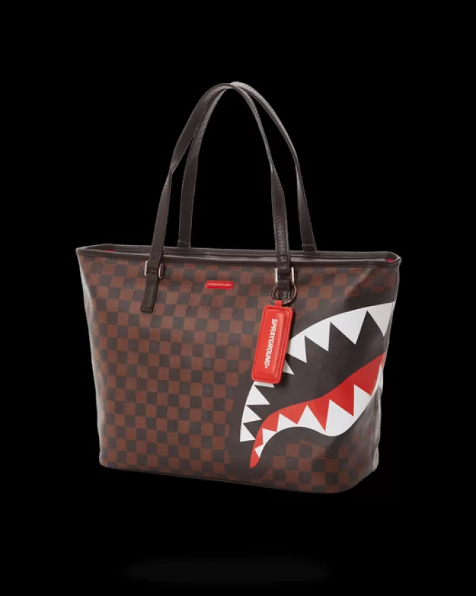 Sprayground® Borsa Urbana con Griglie Mimetiche - Tascabile Multifunzione Stile Militare