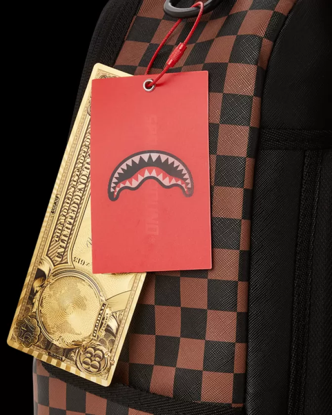 Zaino Sprayground Limited Edition - Squalo Veloce con Stampa Ghepardo (Collab Esclusiva Tyreek Hill)