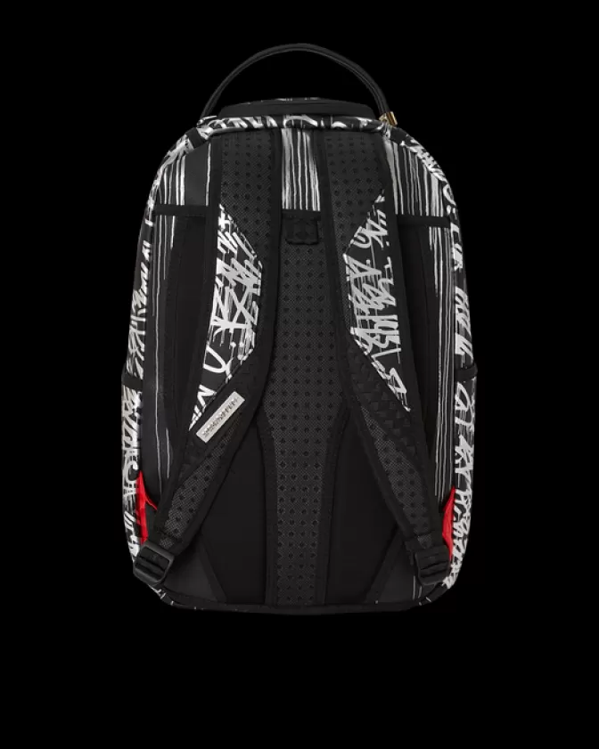 Zaino Sprayground DLXV Cromo Distruttore - Design Futuristico con Finiture Specchiate per Stile Urbano e Avventure Dynamiche