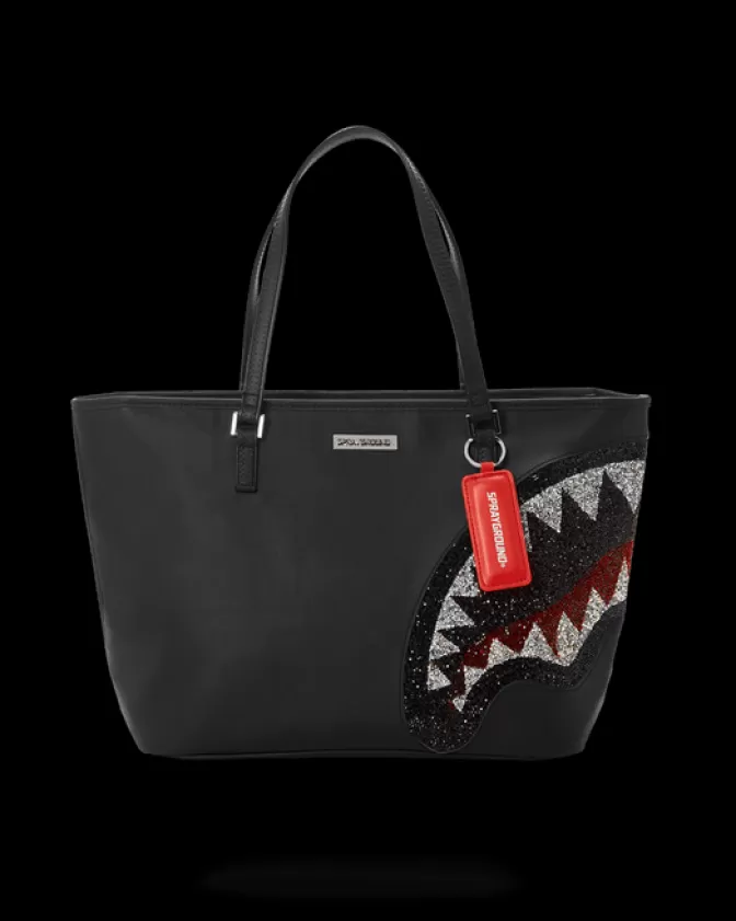 Sprayground Originale - Borsa Multiuso Capiente in Tonalità Total Black (Design Unisex) - Zaino Tracolla Impermeabile con Tasche Strategiche - Ideale per Viaggi, Palestra e Uso Quotidiano - Edizione 2024 Nero Assoluto
