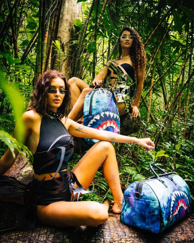 Borsone Sprayground Impermeabile con Design Stile Color Splash - Viaggia con Stile