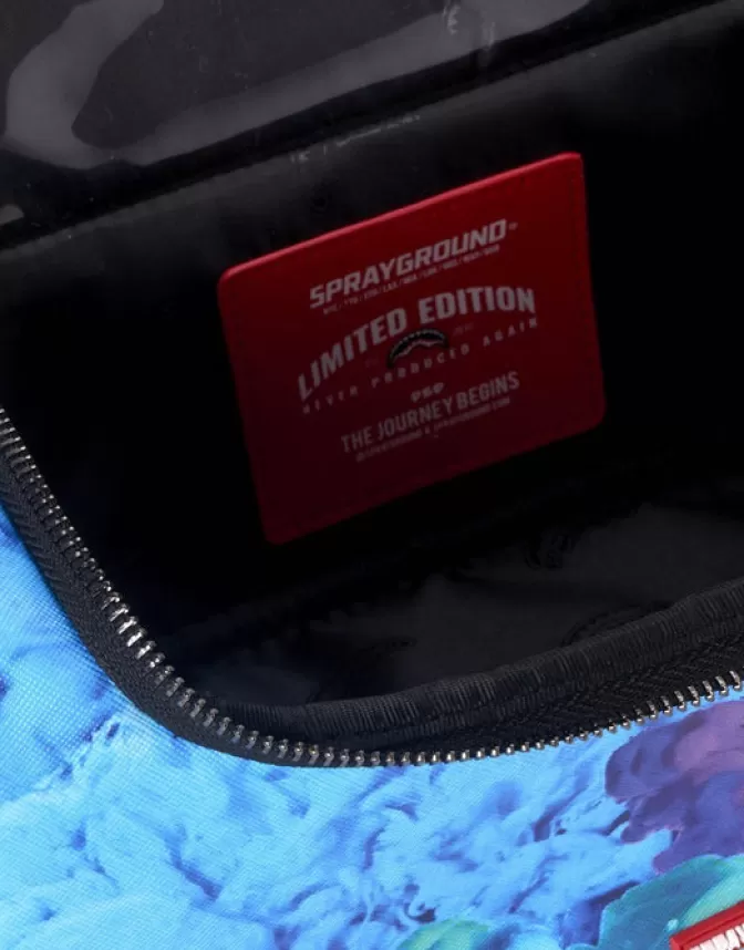 Sprayground Portaoggetti da Viaggio Stile Urban - Borsa Multifunzione con Effetto Colore Dinamico, Ideale per Accessori e Piccoli Oggetti  

(：，：1. 