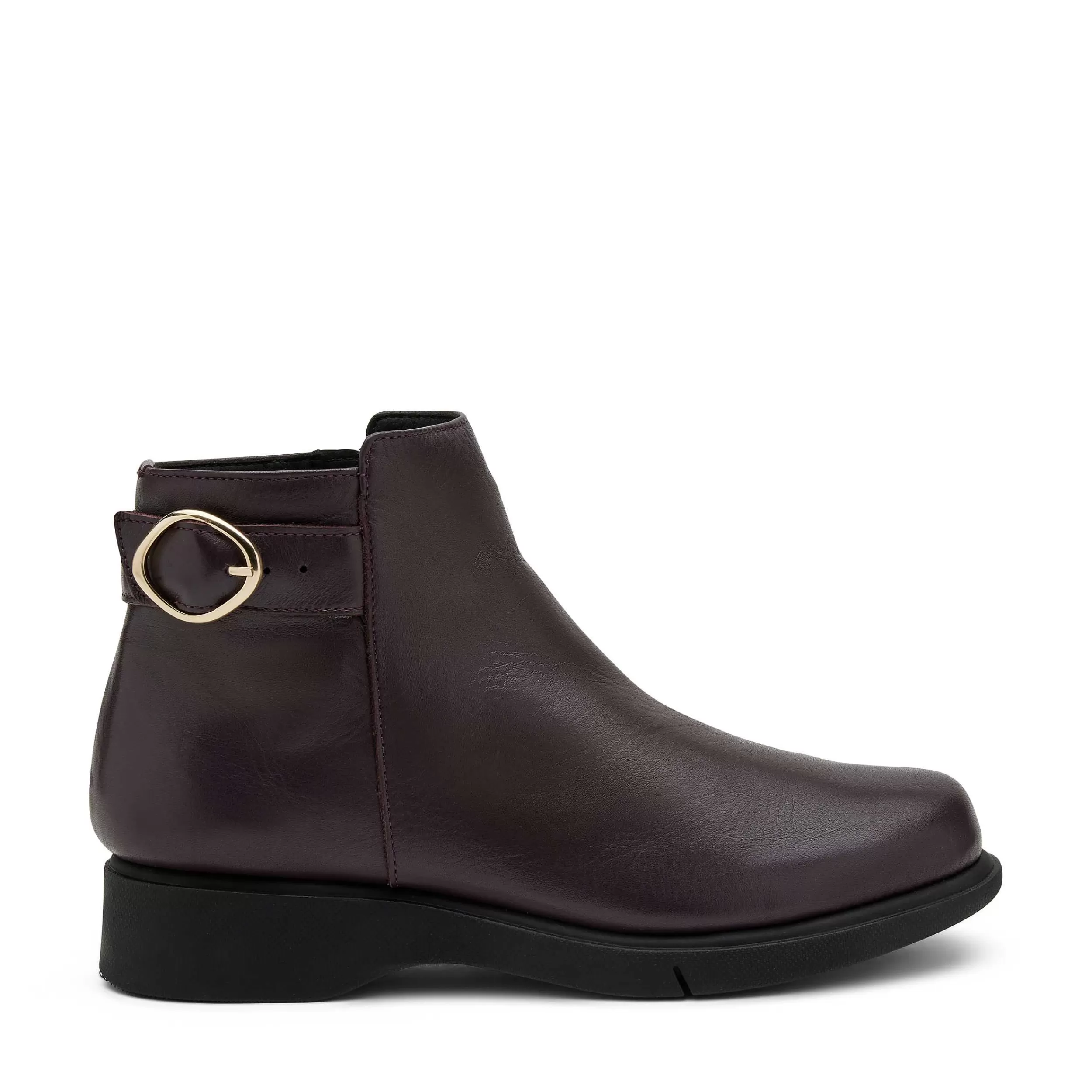 Stivaletti Donna Comodi in Morbida Pelle - Stivali Autunno/Inverno con Tacco Basso, Design Classico per Uso Quotidiano, Calzature Eleganti per Tempo Libero e Occasioni Casual