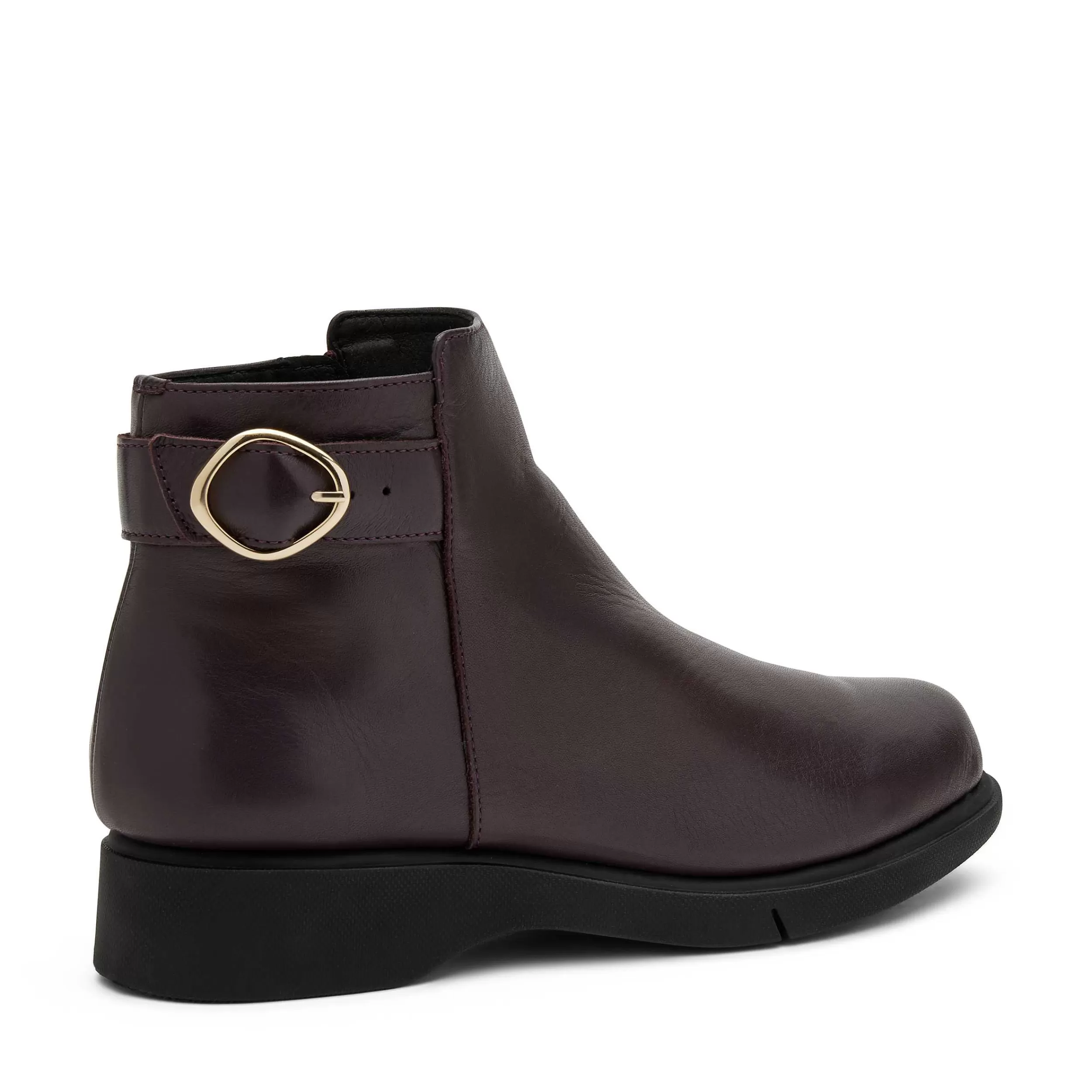 Stivaletti Donna Comodi in Morbida Pelle - Stivali Autunno/Inverno con Tacco Basso, Design Classico per Uso Quotidiano, Calzature Eleganti per Tempo Libero e Occasioni Casual