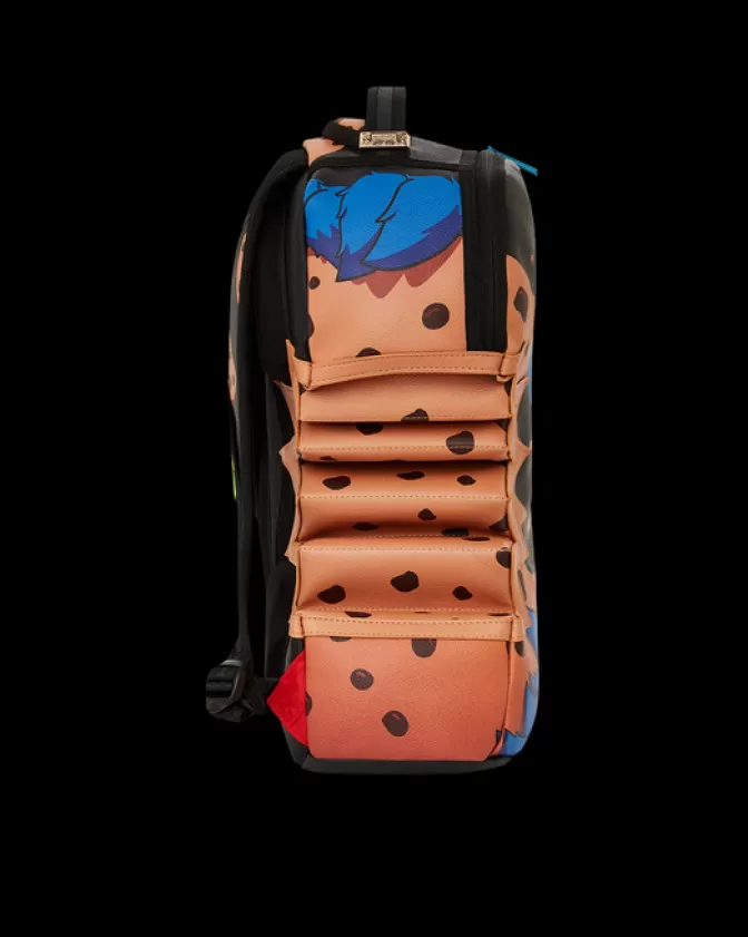 Sprayground Zaino Cookie Monster - Stile Morso Squalo Edizione Limitata DLXV