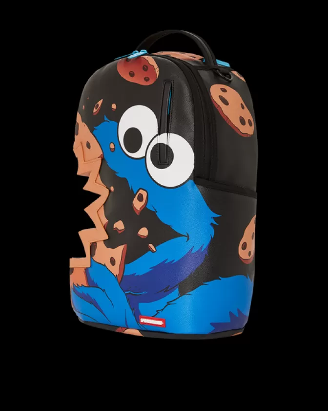Sprayground Zaino Cookie Monster - Stile Morso Squalo Edizione Limitata DLXV