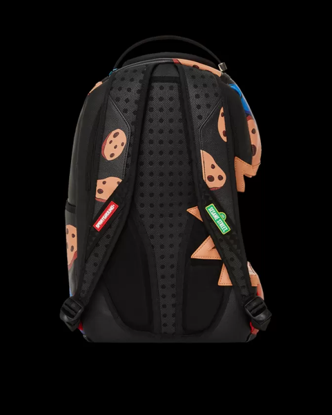 Sprayground Zaino Cookie Monster - Stile Morso Squalo Edizione Limitata DLXV