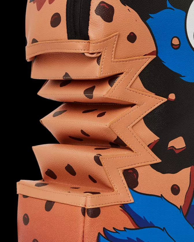 Sprayground Zaino Cookie Monster - Stile Morso Squalo Edizione Limitata DLXV