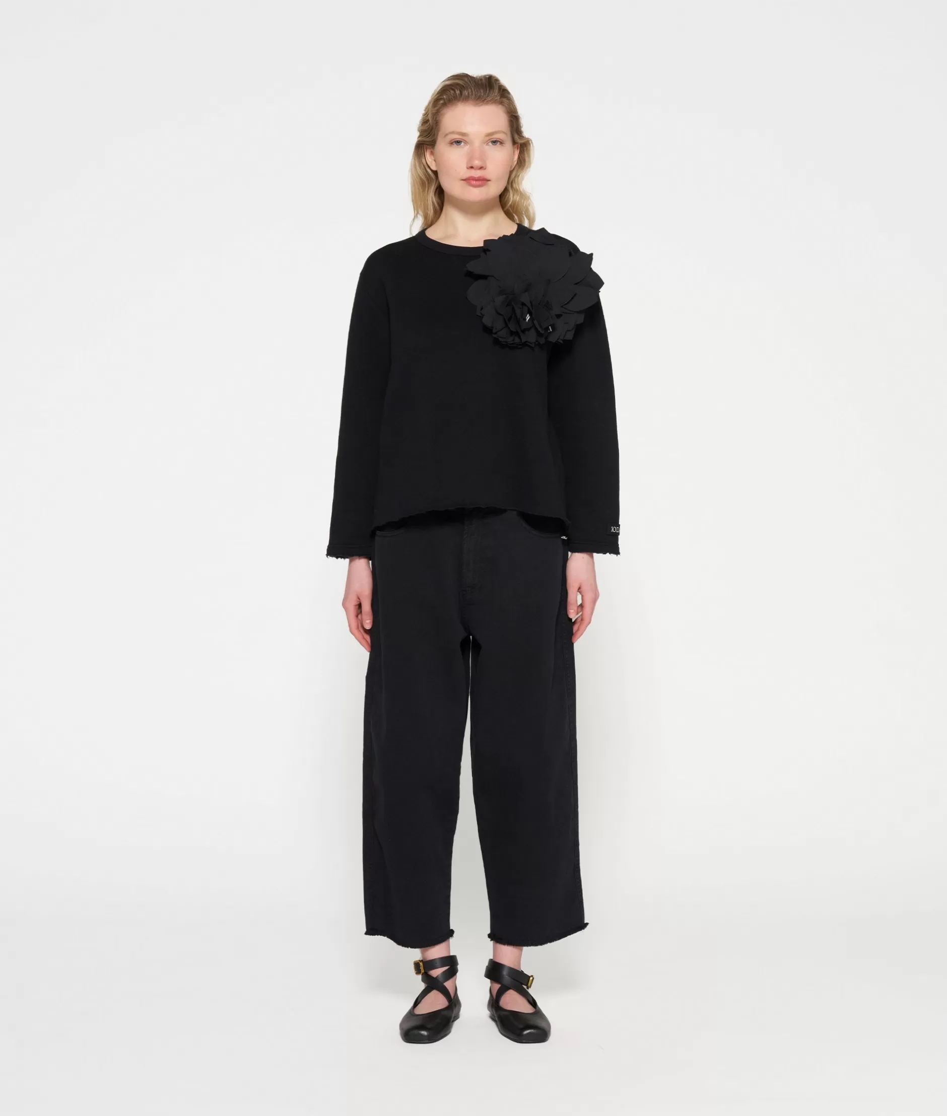 Maglione Donna 10DAYS - Felpa Confortevole con Scollo Tondo e Maniche Lunghe per Look Casual Giornaliero