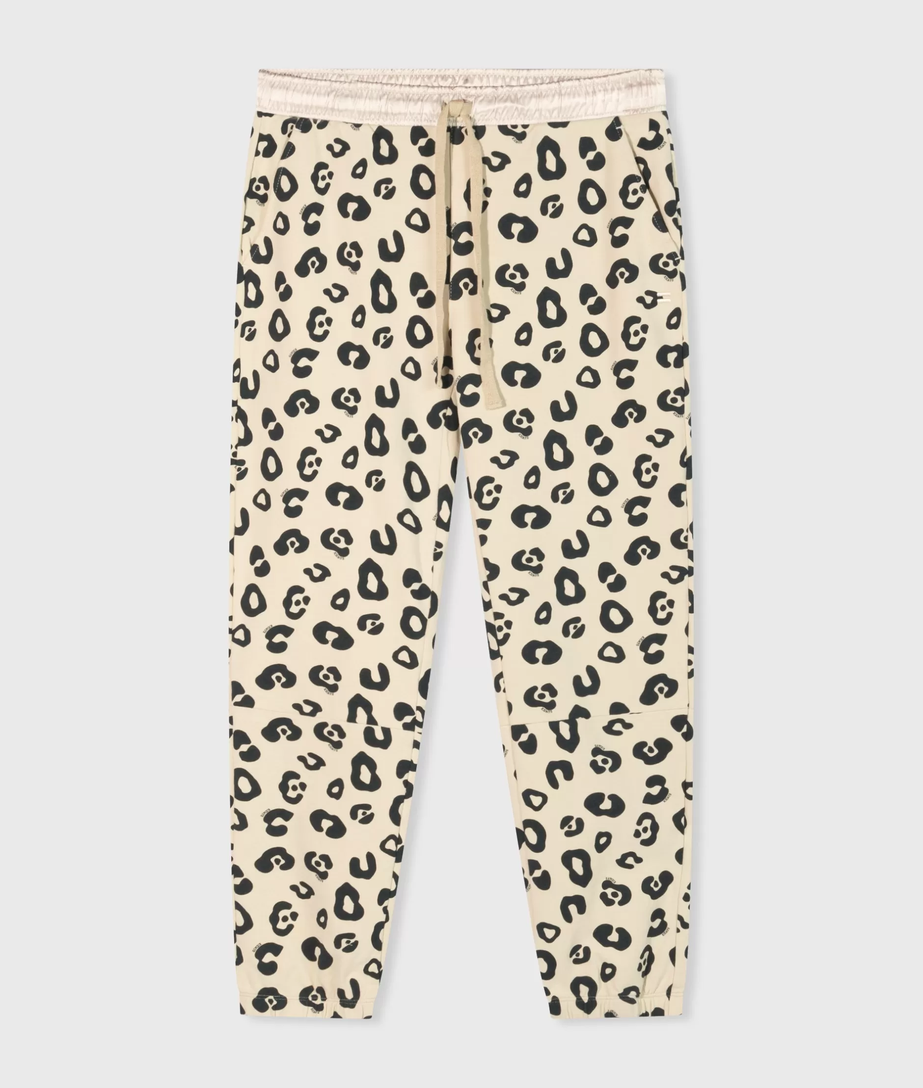 Jogger Donna Crop Stampa Leopardata 10DAYS - Pantaloni Sportivi Comodi con Motivo Animalier