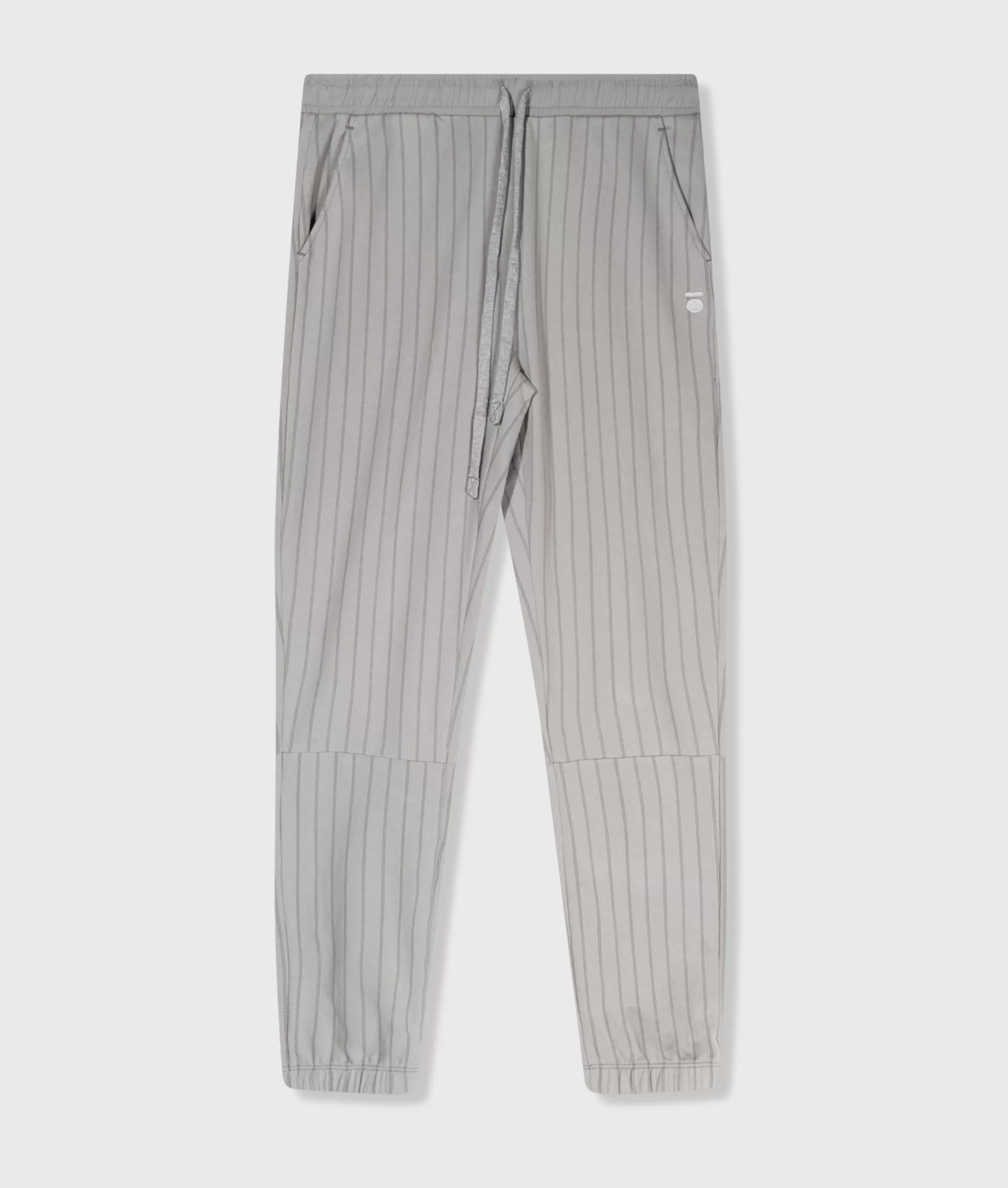 Jogger Donna a Gamba Corta con Righe Sottili - 10DAYS Stile Casual Confortevole