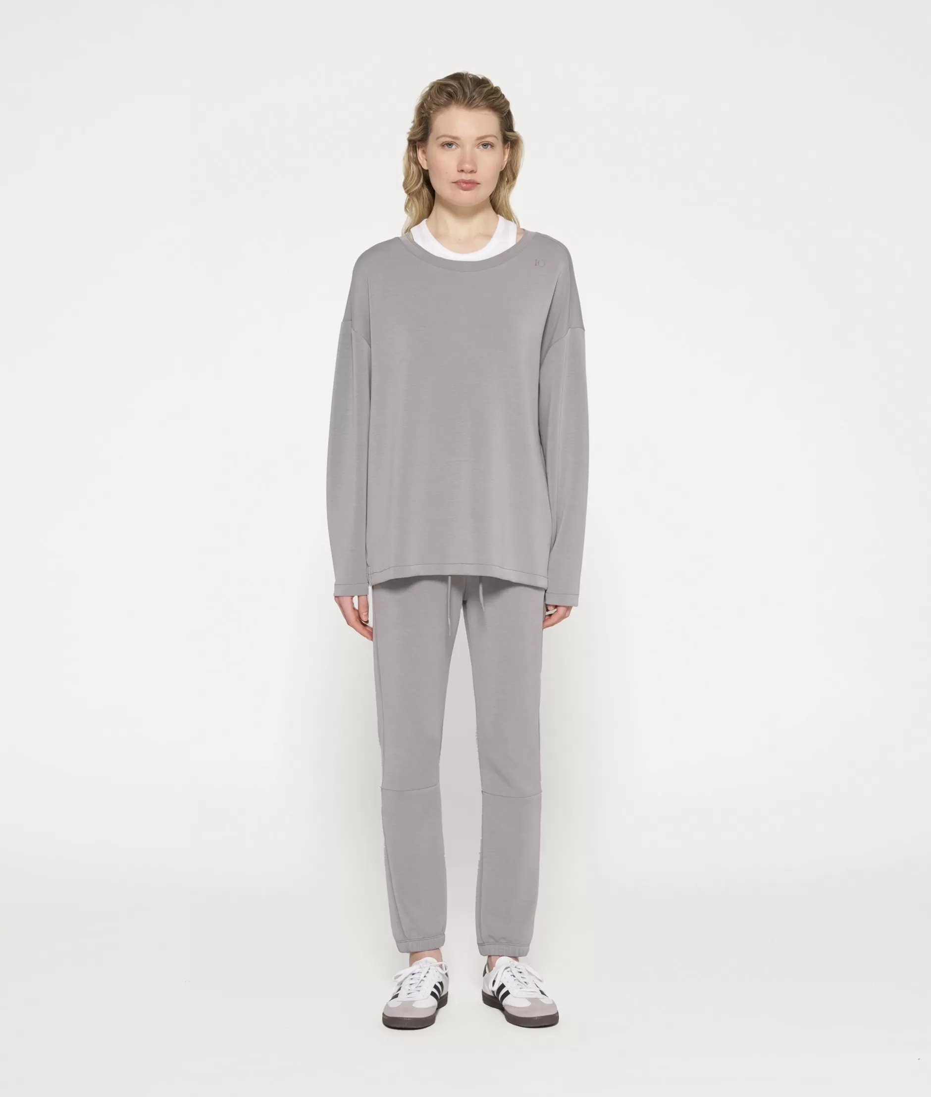 Pantaloni Sportivi 10Days Donna - Jogger Comodi a Gamba Corta con Morbito Tessuto Morbido per Stile Casual