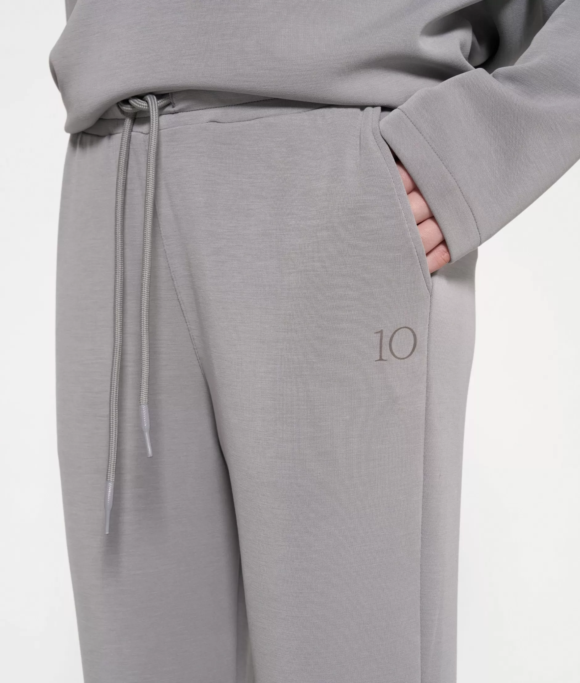 Pantaloni Sportivi 10Days Donna - Jogger Comodi a Gamba Corta con Morbito Tessuto Morbido per Stile Casual